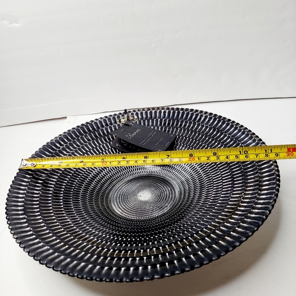 SILVERINA ISTANBUL DECORATIVE BOLW HANDMADE GLASS USING 99% SILVER MADE IN TURKE - Picture 6 of 11